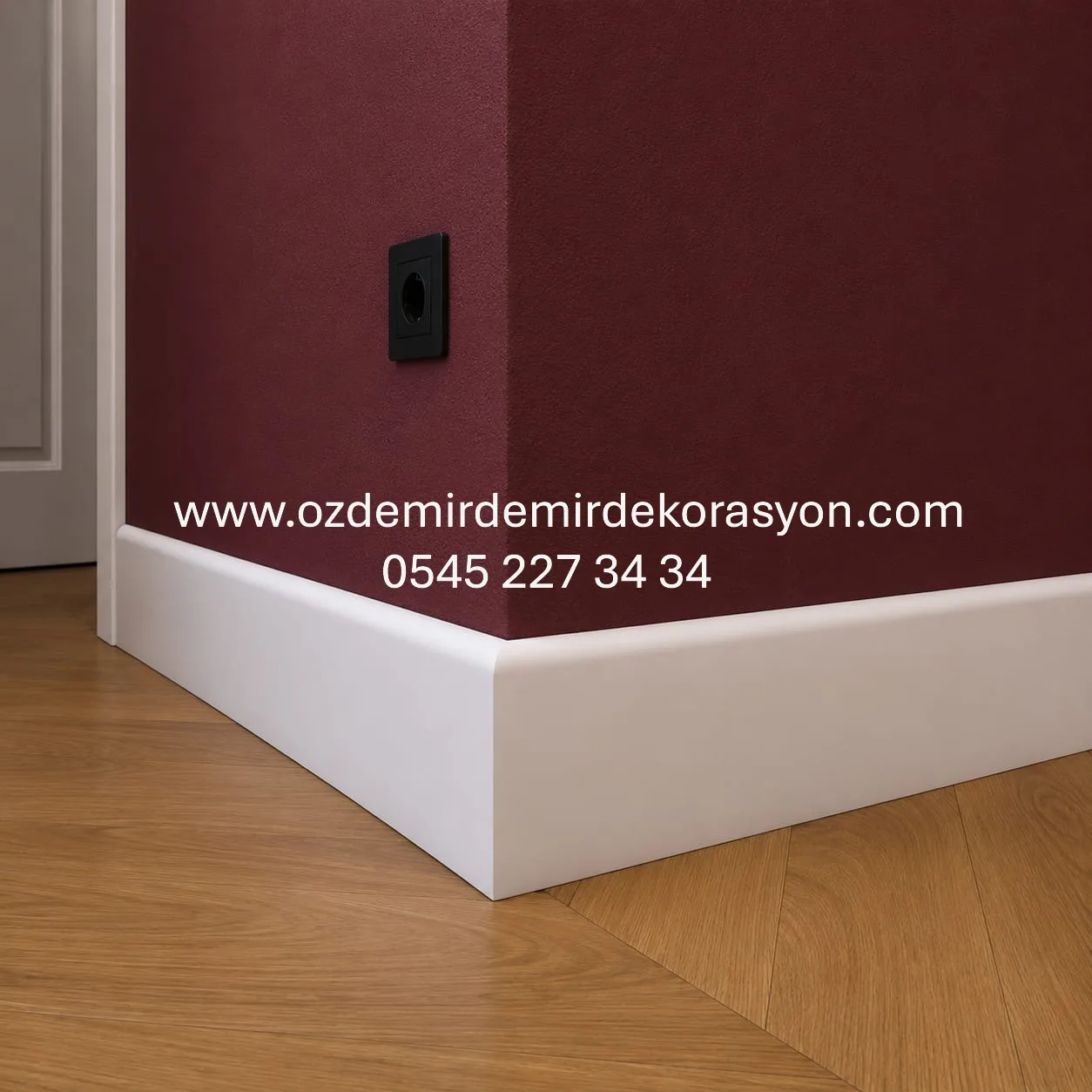 Diyarbakir Kulp MDF PVC Süpürgelik